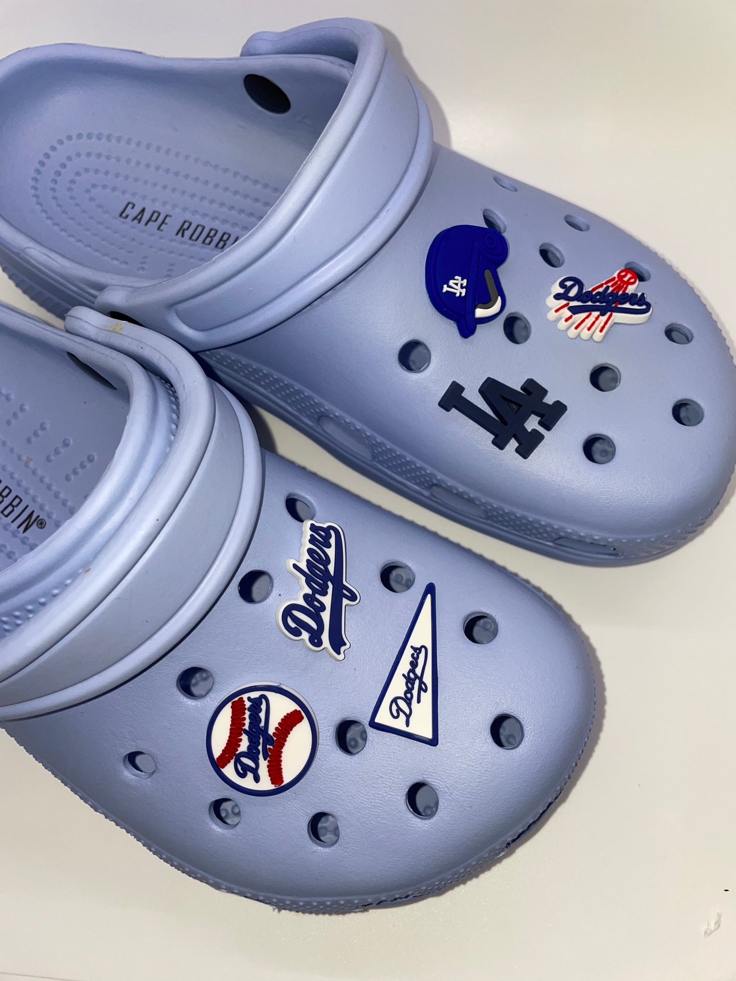 LA Dodgers Shoe Charms